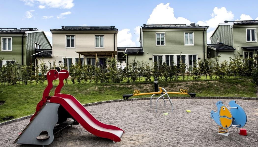 Tomas Oneborg / SvD / TT: Småhuspriserna steg under årets andra kvartal enligt statistik från SCB. Arkivbild.