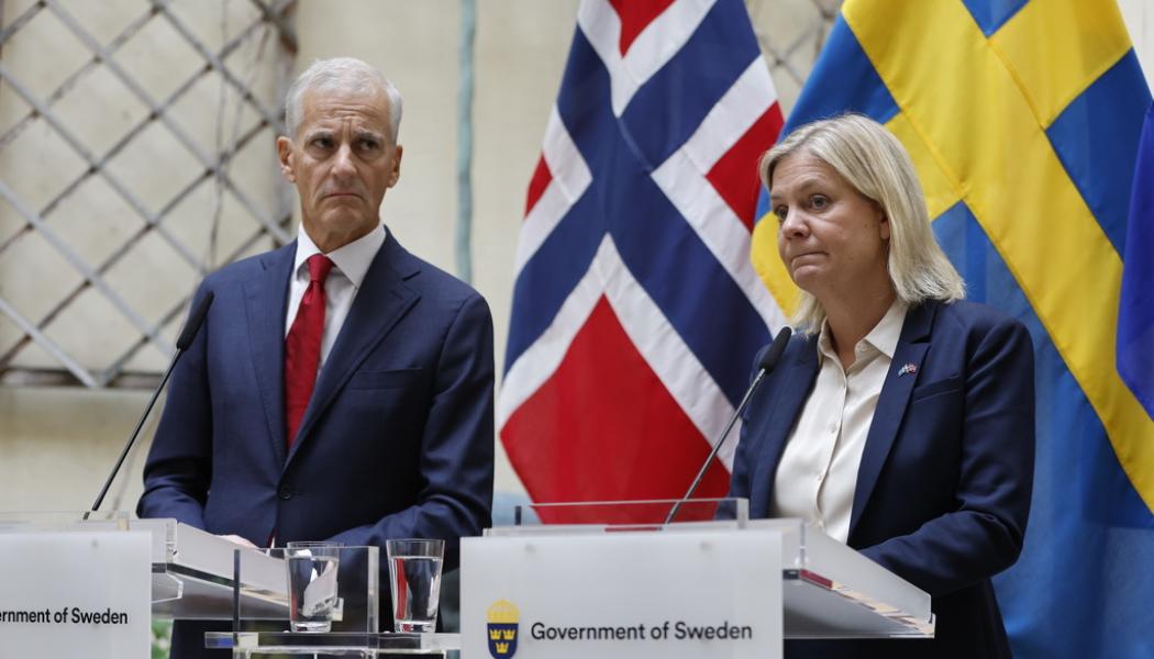 Christine Olsson/TT: Sverige kommer att bistå Ukraina med experter för att upprätta korridorer för spannmålsexport, meddelar statsminister Magdalena Andersson.