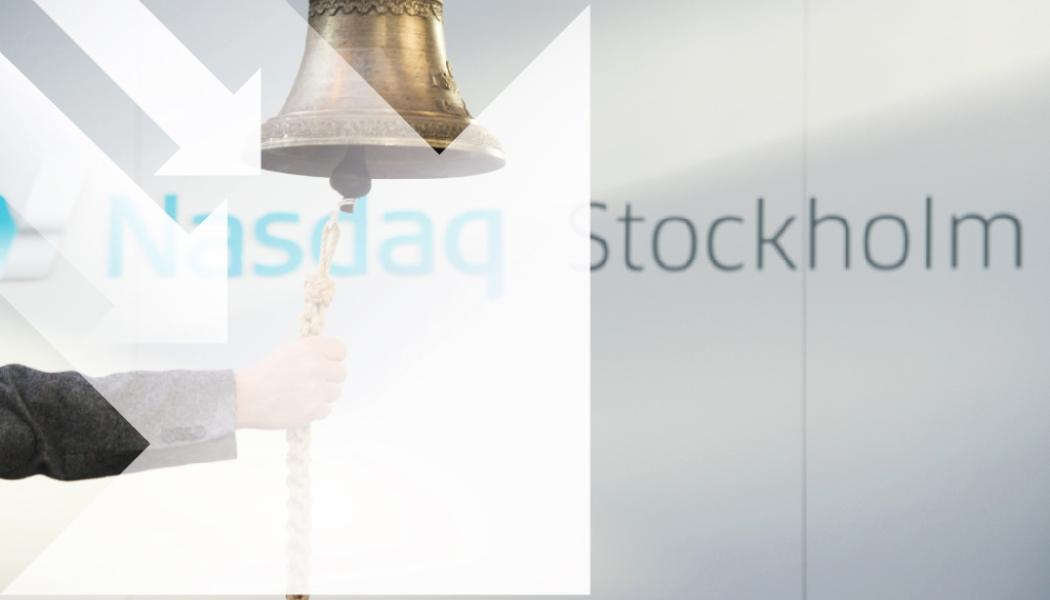 Johan Hallnäs / TT: Börsen föll efter besked om en hökaktig räntebana från USA:s centralbank. Arkivbild.