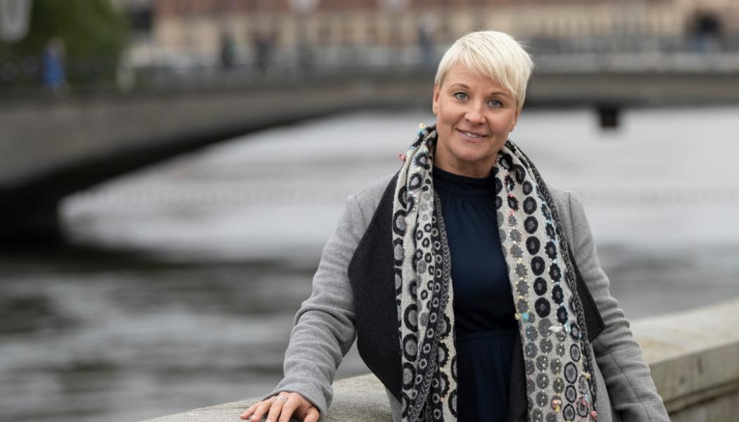 Fredrik Sandberg/TT: Anna Tenje, äldre- och socialförsäkringsminister (M).