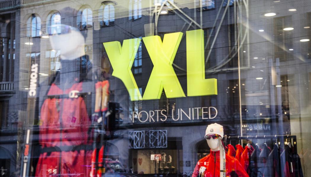 Helena Landstedt/TT: Skyltfönster till sportbutiken XXL. Arkivbild.