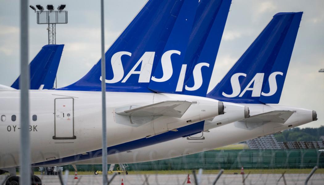 Johan Nilsson/TT: SAS har säkrat finansieringen av tio nya plan av typen Airbus A320 Neo. Arkivbild.