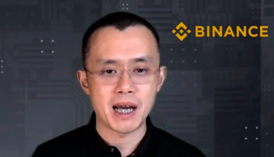 AP/TT: Binance, med grundaren och vd:n Changpeng Zhao, stäms för regelbrott i USA. Arkivbild från en videointervju.