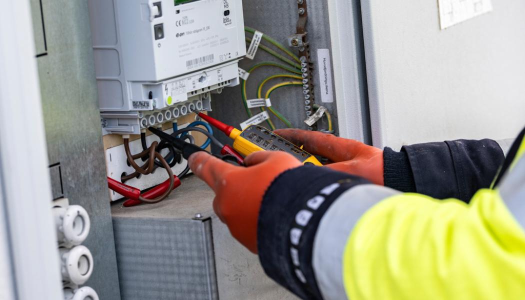 Johan Nilsson/TT: Elektrikerna och Byggnads går nu ut i sympatistrejk. Arkivbild.