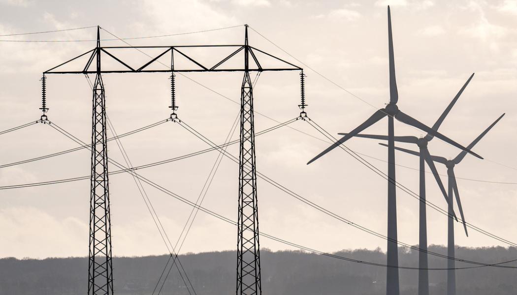 Johan Nilsson/TT: Mycket vind nattetid ger ofta minuspriser. Arkivbild.