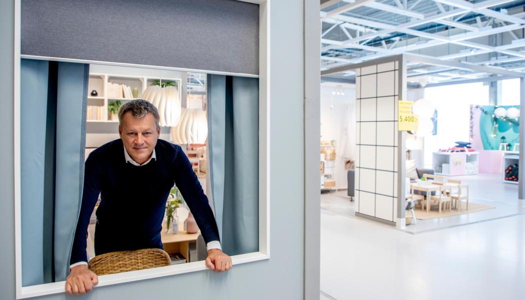 Adam Ihse/TT: - Jag skulle tro att branschen gynnas av de här tiderna, säger Jesper Brodin om hur Ikea kan gå starkt trots lågkonjunkturen.