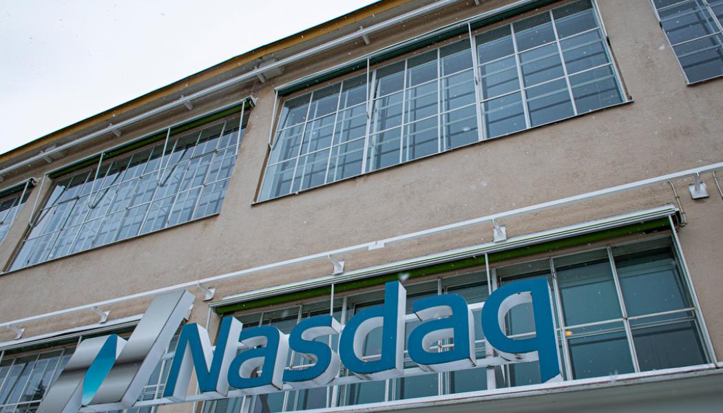 Tim Aro/SvD/TT: Nasdaq i Frihamnen i Stockholm. Arkivbild.