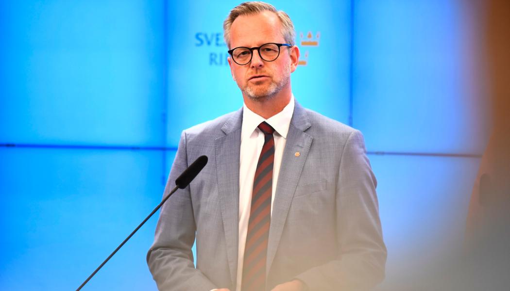 Caisa Rasmussen/TT: Mikael Damberg, Socialdemokraternas finanspolitiska talesperson och tidigare finansminister, bemöter kritiken från Riksrevisionen. Arkivbild.