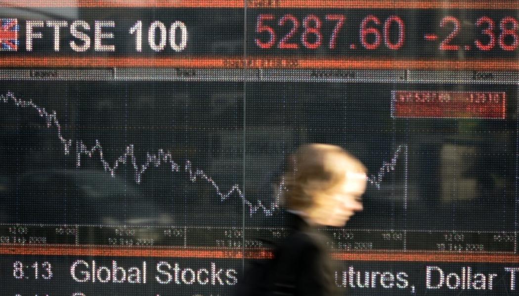 Alastair Grant/AP-TT: Londonbörsen steg 0,4 procent. Arkivbild.