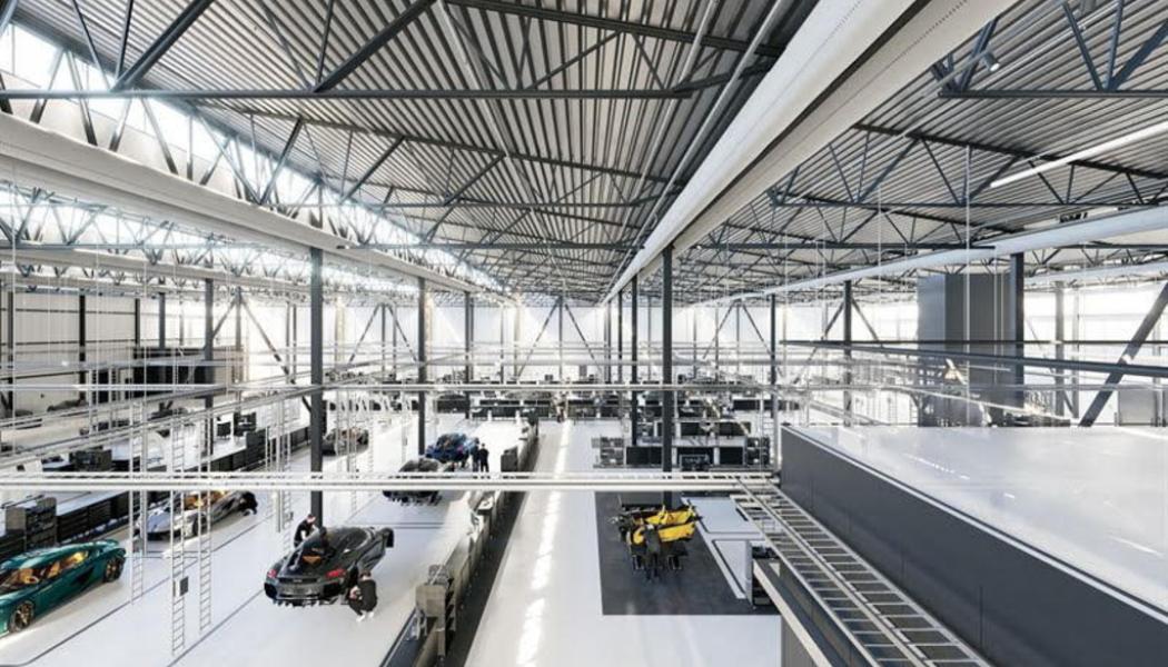 Koeningsegg: Koeningsegg öppnar en ny fabrik utanför Ängelholm. Pressbild.