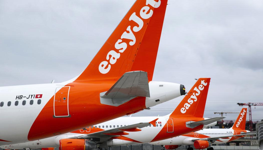 Salvatore Di Nolfi AP/TT: Cirka 180|000 passagerare berörs när Easyjet ställer in 1|700 flygningar under perioden juli-september. Arkivbild