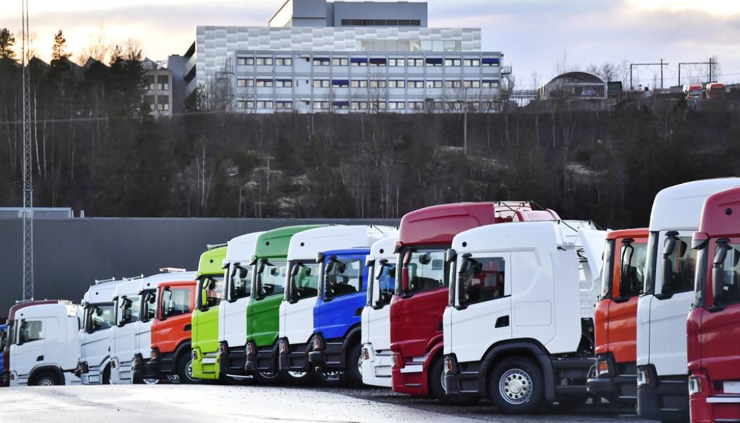 Jonas Ekströmer/TT: Scania släpper kvartalsrapport. Arkivbild.