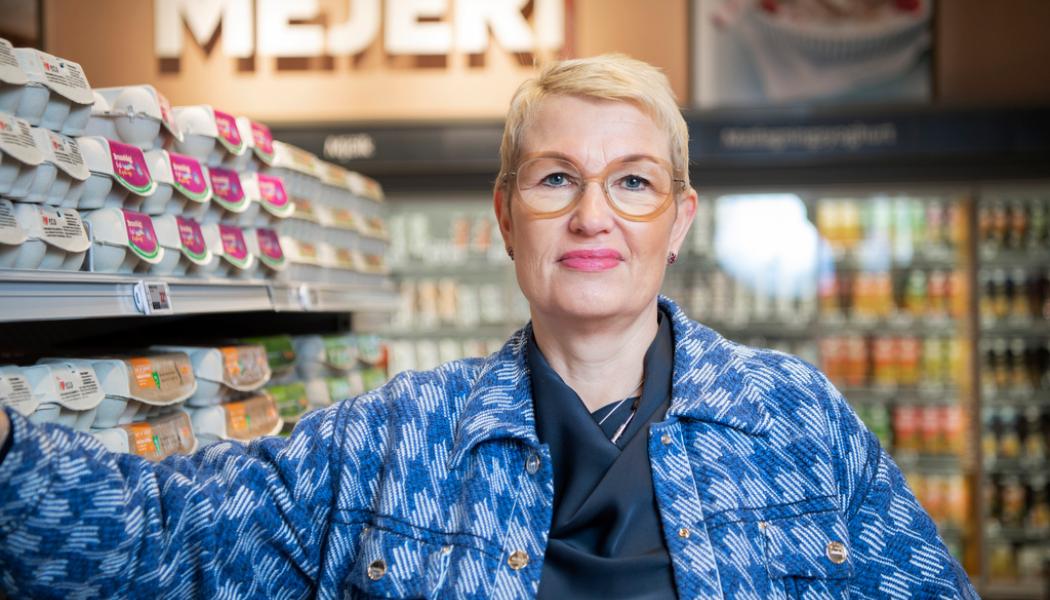 Caisa Rasmussen / TT: Ica-gruppens vd Nina Jönsson siktar på fler egna varumärken för att dämpa priserna. Arkivbild.