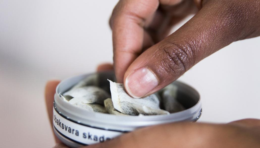 Isabell Höjman/TT: Skatten på snus sänks först i november nästa år, enligt Tidöpartierna. Arkivbild.