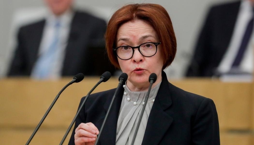AP/TT: Den ryska centralbankschefen Elvira Nabiullina kommer med ännu en räntehöjning för att dämpa inflationsrisken och stabilisera den ryska rubeln. Arkivbild.