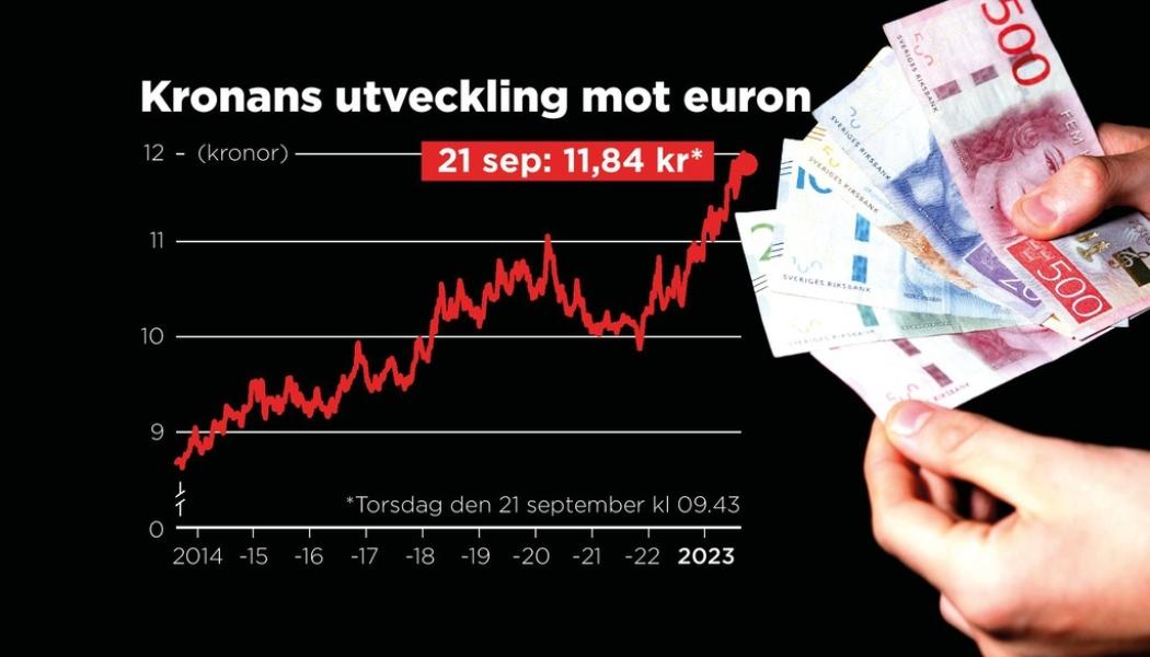 Johan Hallnäs: Den senaste 10-årsperioden (till och med 21 september).