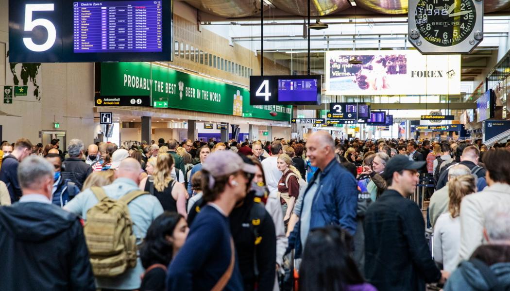 Emma-Sofia Olsson/SvD/TT: I Arlandas terminal 5 öppnar flygplatsens nya mat- och shoppingområde. Arkivbild.
