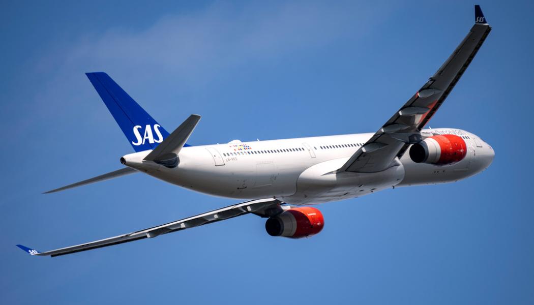 Johan Nilsson/TT: SAS ska granska om plan tankats med ryskt bränsle. Arkivbild.