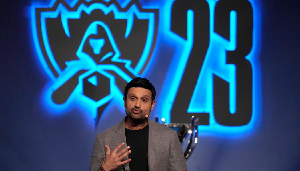 Lee Jin-man/AP/TT: Dylan Jadeja, vd för Riot games. Arkivbild.