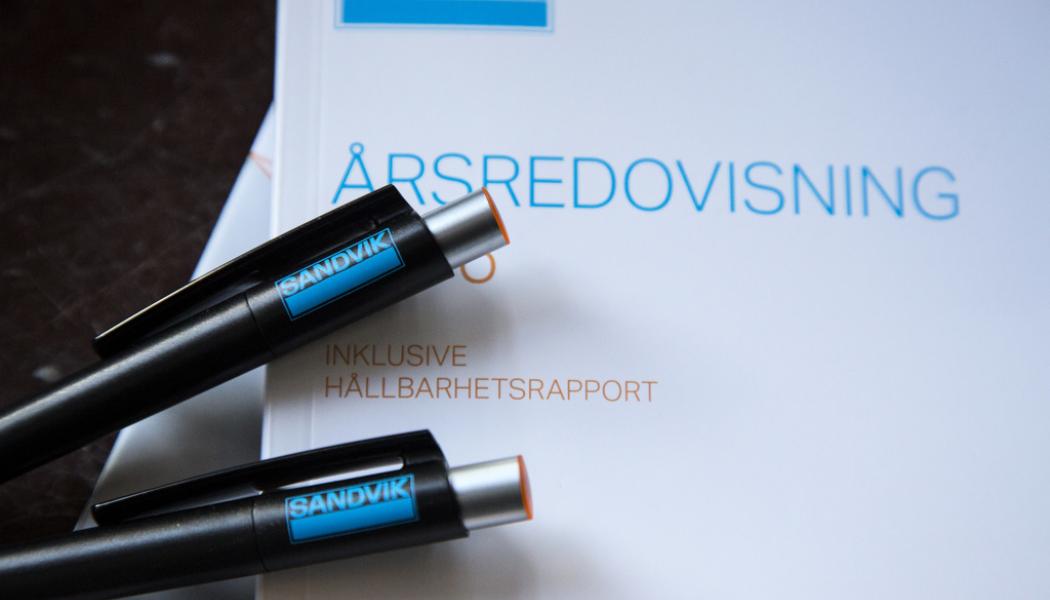 Johanna Norin/TT: Sandvik genomför ett sparpaket. Arkivbild.
