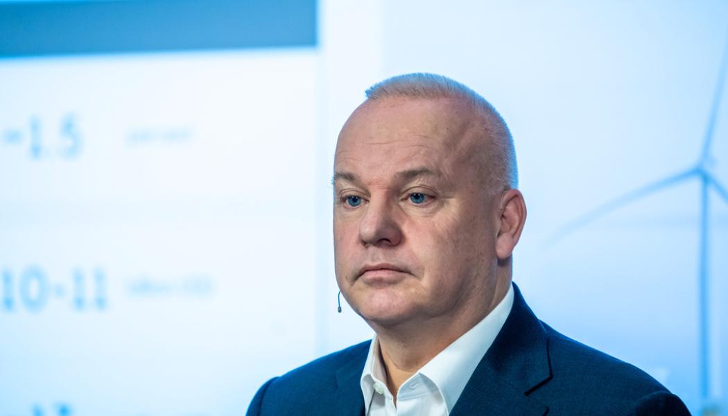 Ole Berg-Rusten NTB/TT: Den norska oljejätten Equinor, med vd Anders Opedal, övertygade inte marknaden med bokslutet för 2023. Arkivbild.
