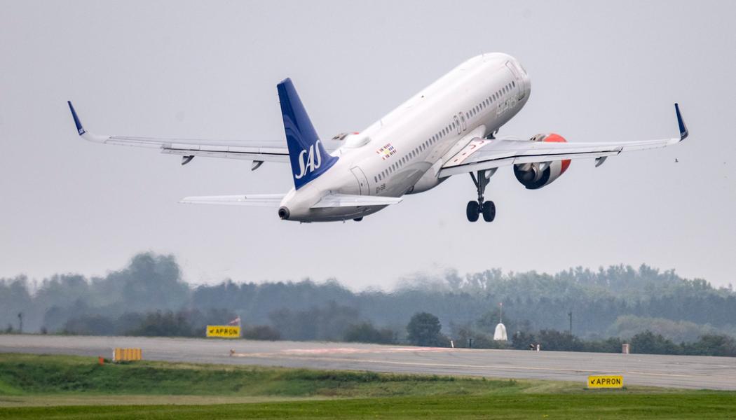 Johan Nilsson/TT: Fler passagerare för SAS i januari. Arkivbild.