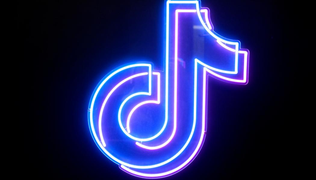 Jessica Gow/TT: Tiktok är sura på EU. Arkivbild.