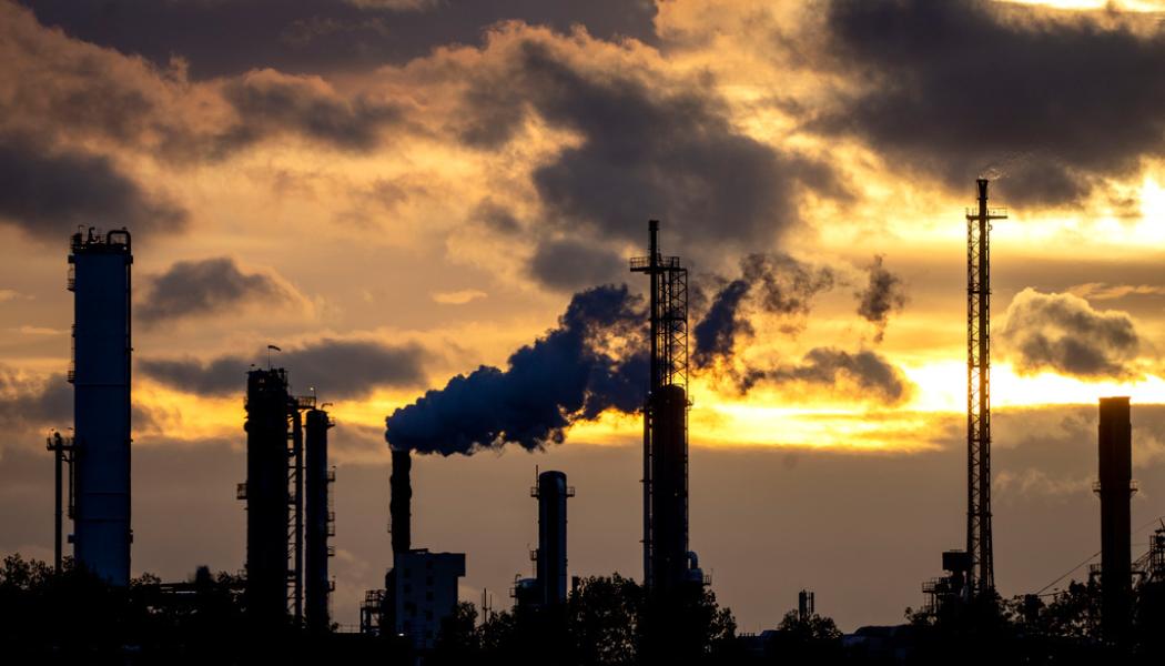 Michael Probst/AP/TT: BASF är ett av Tysklands största företag. På bilden syns bolagets fabrik i Ludwigshafen i Tyskland. Arkkibild.