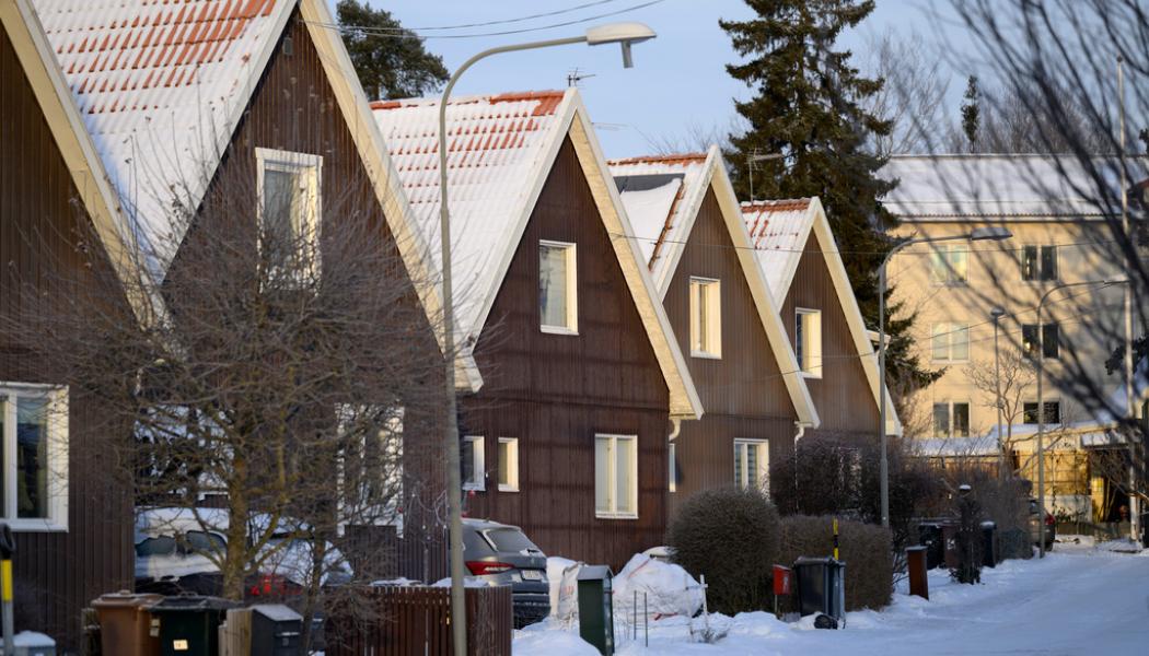 Jessica Gow/TT: Fler tror på stigande bostadspriser. Arkivbild