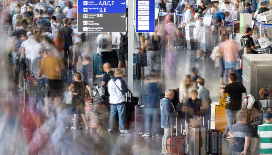 Boris Roessler AP/TT: Det blir inga passagerarflygningar från Frankfurtflygplatsen på torsdag. Arkivbild.
