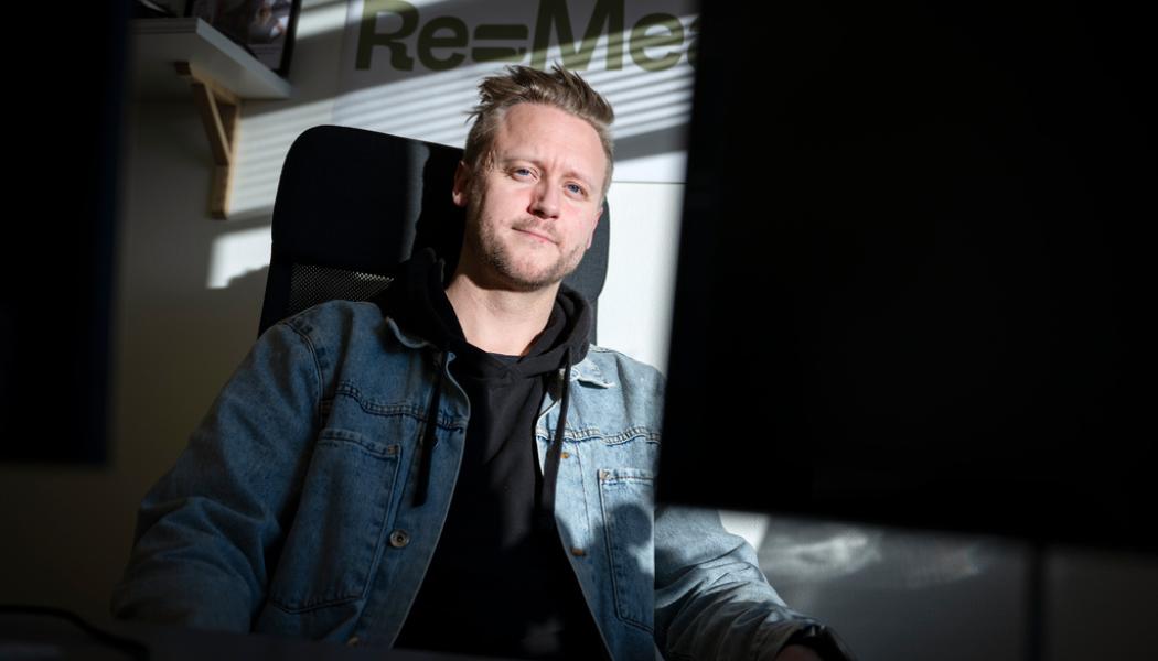 Johan Nilsson/TT: Jacob Schaldemose Peterson, vd på Remeat.