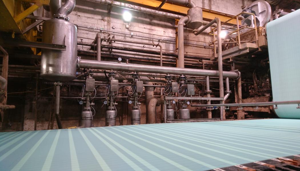 Low vacuum zone after rebuilding new and larger separator and fans, automatic valves. Photo: Oradok MTK