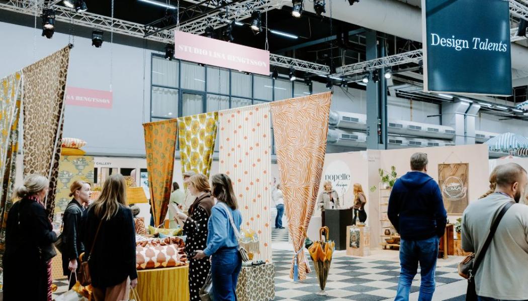 Design Talents området på Formex. Av: Angelica Liljenroth
