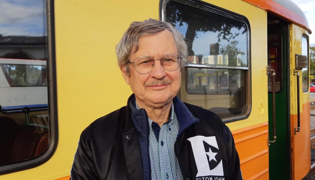 Bo Lennart Nelldal professor emeritus i tågtrafikplanering på KTH. FOTO: PRIVAT