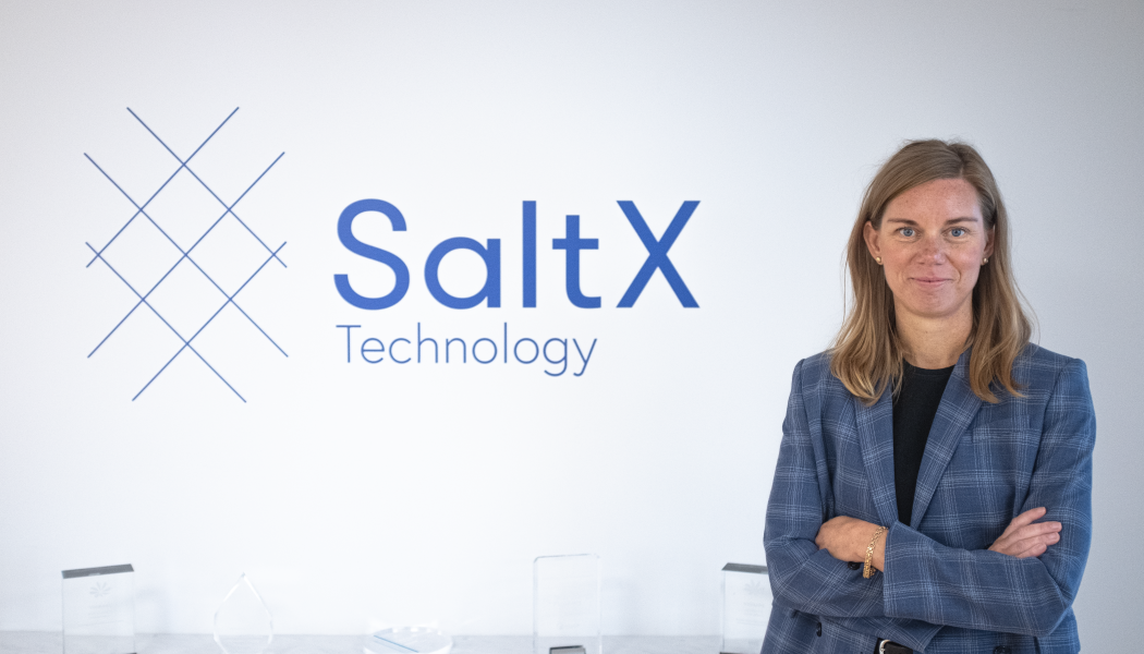 Lina Jorheden, vd för SaltX Technology. Foto: SaltX