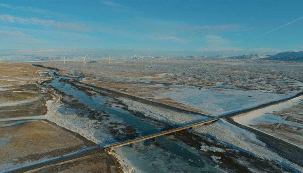 Burfell Wind farm. Foto: Landsvirkjun