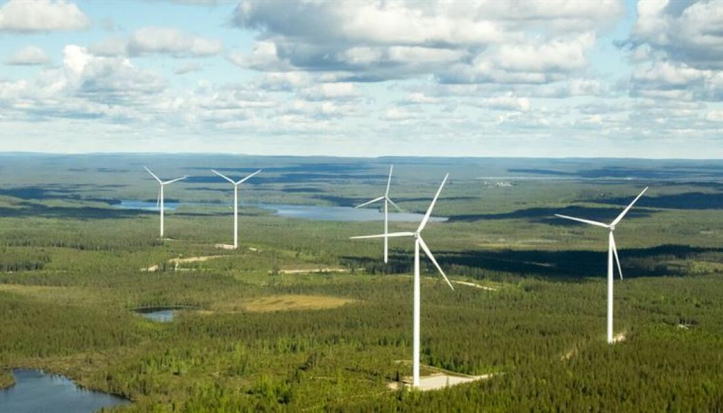 LoisteKivivaara-Peuravaara vindpark. Foto: Rejlers