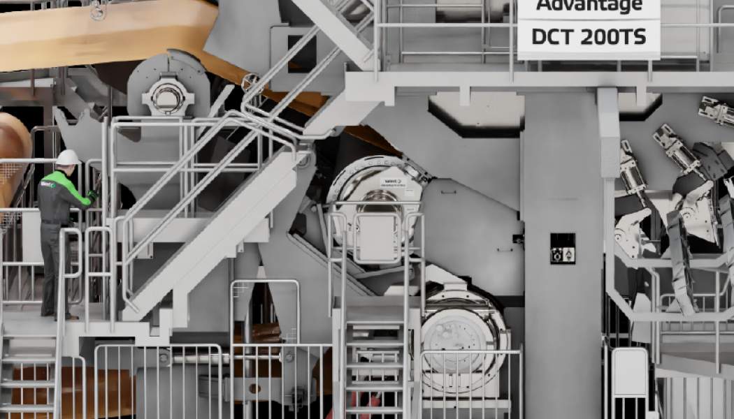 The Bioneer roll covers are designed for a wide range of press and suction roll applications on board, paper, tissue and pulp drying machines. Photo: Valmet 