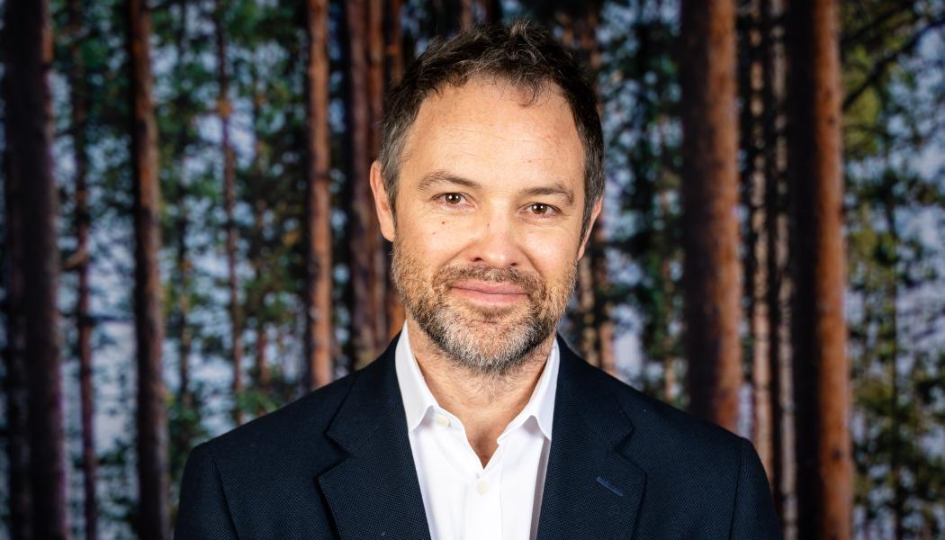 Toby Croucher, Chief Sustainability Officer at Stora Enso. Photo: Stora Enso