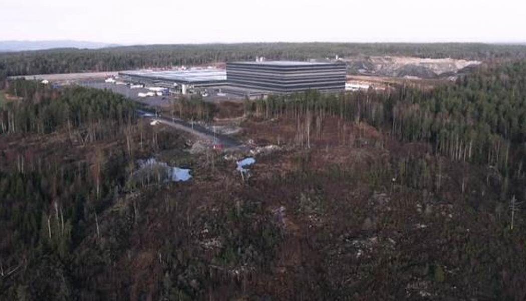 Logistikparken förväntas vara färdigutvecklad under 2025. Foto: Logicenters