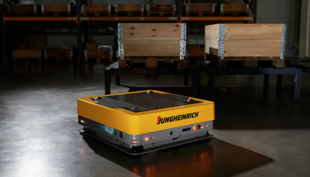 Jungheinrich satsar på den ny mobila roboten Arculee S. Foto: Jungheinrich