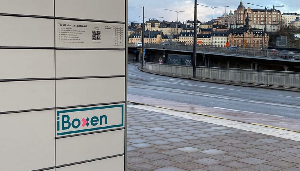 DHL i samarbete med iBoxen. Foto: iBoxen