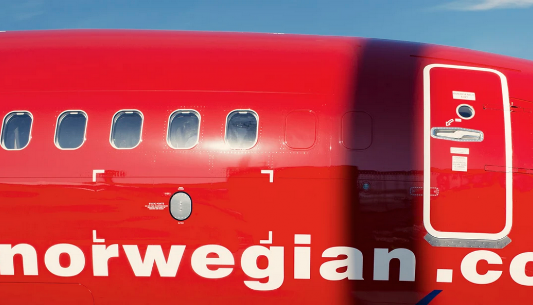 640  000 passagerare flög med Norwegian under januari. Foto: Norwegian
