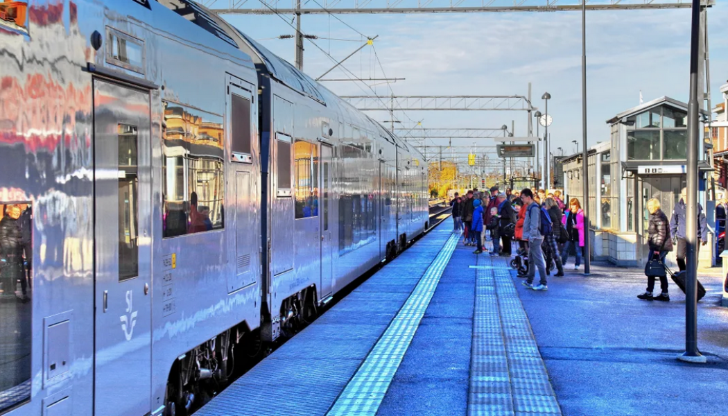 Svenskarnas resande minskade med 13 procent under pandemin. Foto: Trafikanalys 