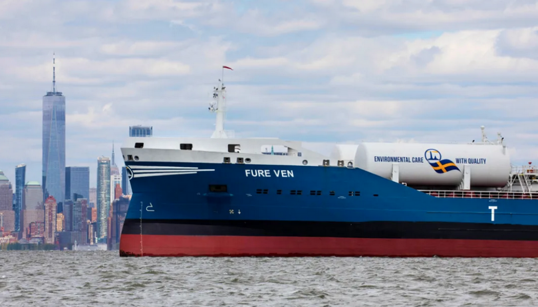 Rederiet Furetank blir fossilfritt och går över till flytande biogas. Foto: Furetank 