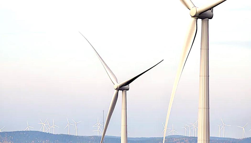 Björkhöjdens vindpark. Bild: Statkraft