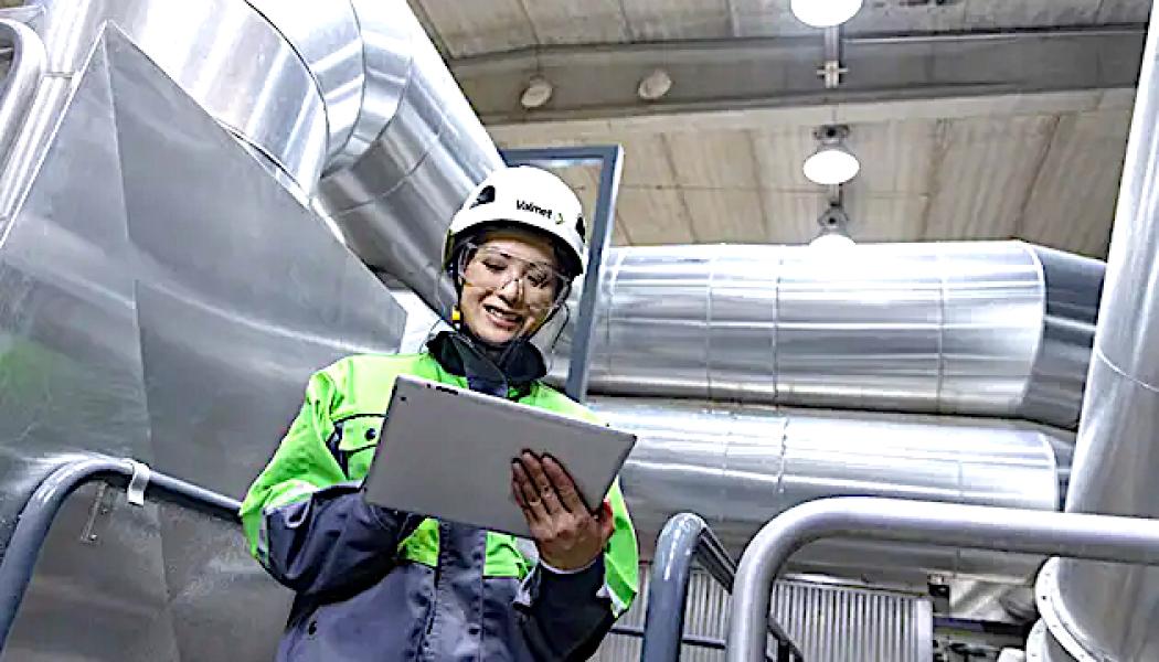 Valmets kunder återfinns inom massa- och pappersindustrin, energi, återvinning samt andra processindustrier. Foto: Valmet