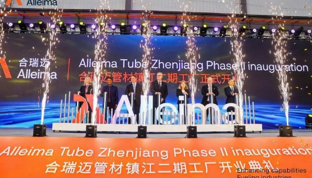 Den nya anläggningen kommer att tillverka högpresterande rör såsom värmeväxlarrör och vätgaspåfyllningsrör, som tidigare endast tillverkats i Sverige.  Foto: Alleima 