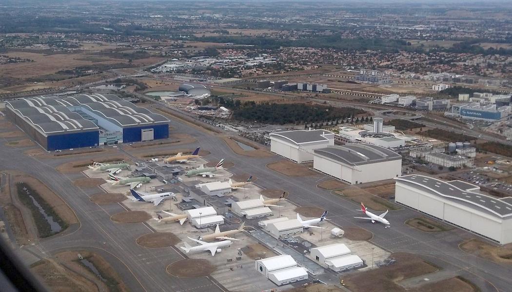 Airbus tillverkar sina flygplan i Toulouse i Frankrike bland annat. Foto: Duch/Wikimedia Commons