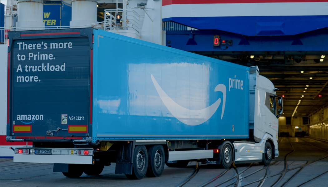 Stena Line är ett av företagen som Amazon samarbetar med. Foto: Amazon